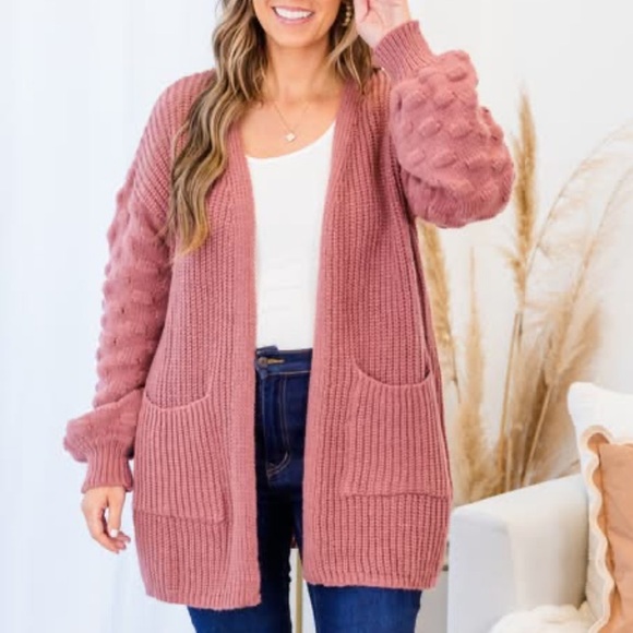 Chic Soul My Kinda Happy Cardigan - Picture 3 of 5